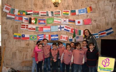 Banderas del mundo. Maternal y Jardín de Niños ARCOIRIS.