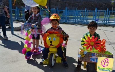 Desfile de la Primavera. Jardín de Niños ARCOIRIS.