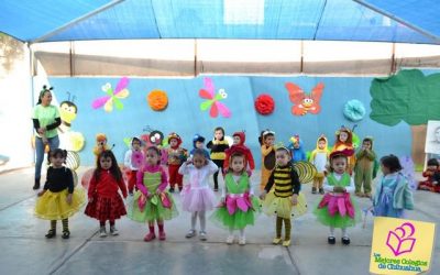 Día de la Primavera. Grupo Maternal CIB Centro Infantil Bilingüe.