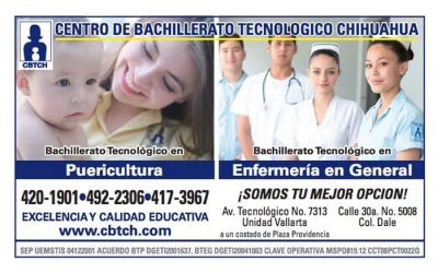 Centro de Bachillerato Tecnológico Chihuahua. Somos tu mejor opción.