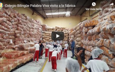 Colegio Bilingüe Palabra Viva. Visita a la fábrica.