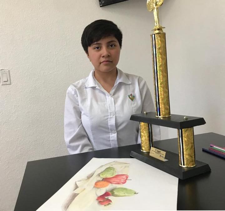 Colegio Palmore. 1er lugar en dibujo nivel secundaria.