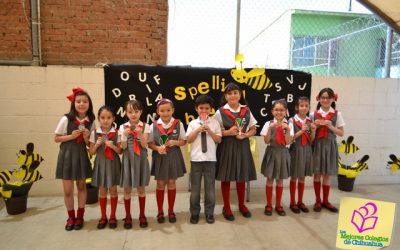 Premiación Spelling Bee. Colegio Bilingüe VIGOTSKY.