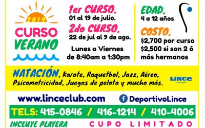 Cursos de Verano. Deportivo Lince.