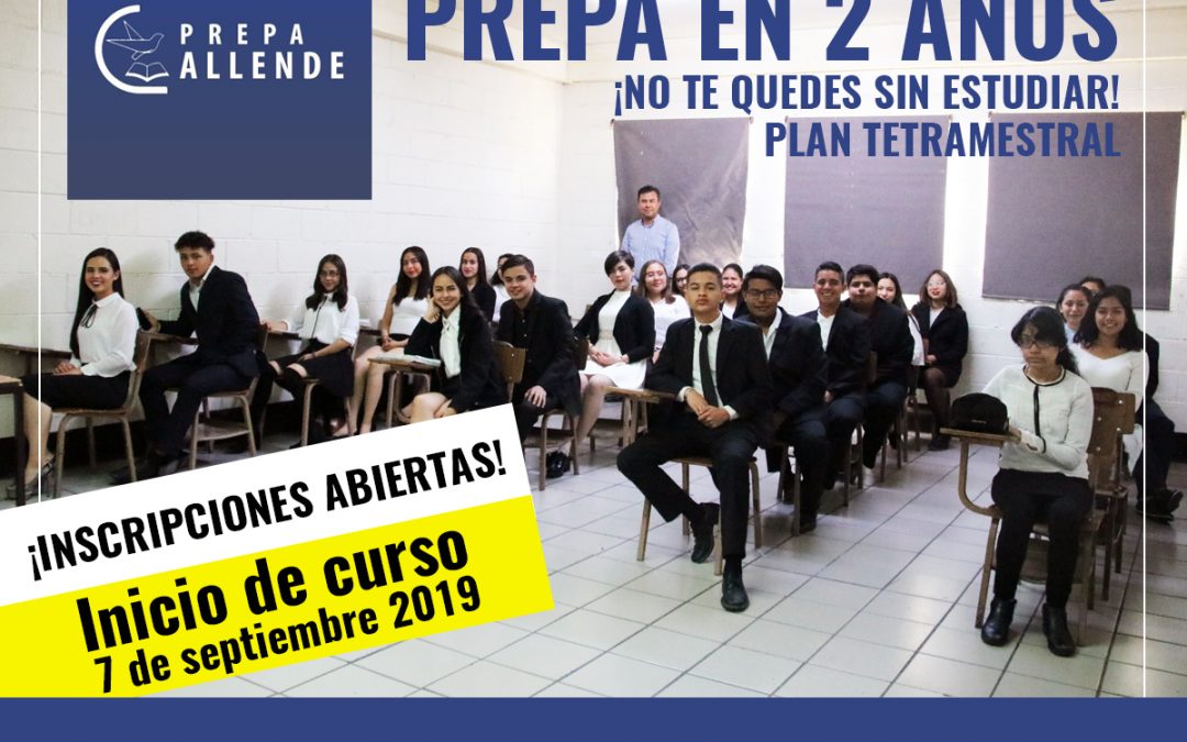 Prepa en 2 años. Preparatoria Ignacio Allende.