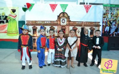 Día de la Independencia, nivel kínder, Centro Educativo Mi Mundo.