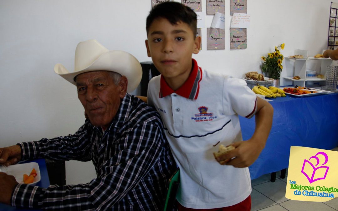 Festejo a los abuelos. Colegio Bilingüe Palabra Viva.