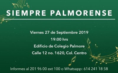 Hoy festejaremos los 129 años del Colegio Palmore.