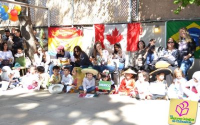 Festival de Naciones Unidas. Maternal y Jardín de Niños Arcoiris.