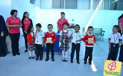 Premiación Cálculo Mental Nivel Kínder. Centro Educativo Mi Mundo.