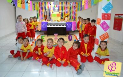 Altar de muertos. Centro Infantil Bilingüe CIB.