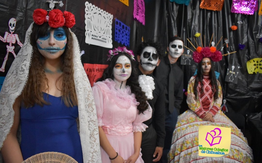 Prepa Allende celebra el Día de Muertos