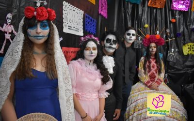 Prepa Allende celebra el Día de Muertos