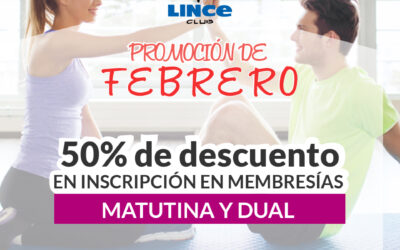 Lince. Promoción de febrero.