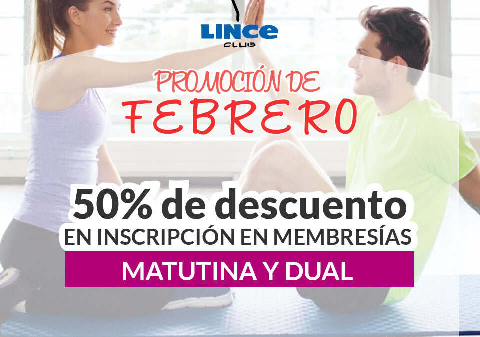 Lince. Promoción de febrero.