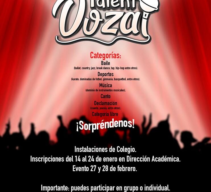 Talent Dozal empieza hoy, ¡no te lo pierdas!