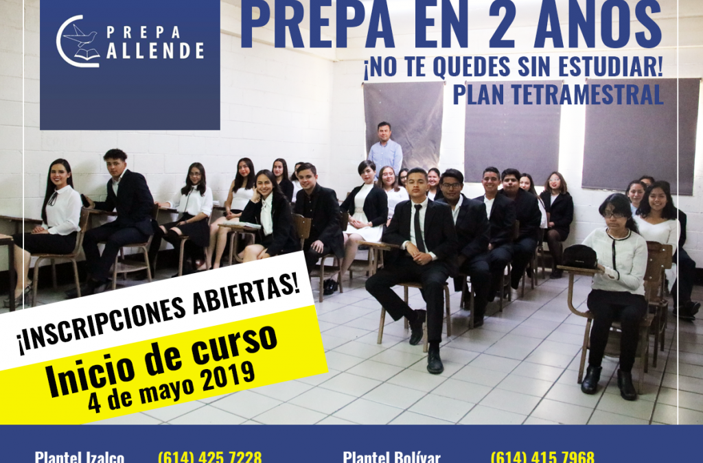 Prepa en 2 años. Preparatoria Ignacio Allende.